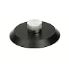 Dynavox Platenklem VC80, klem voor het vastzetten van de plaat voor vinyl platenspelers, van aluminium, zwart