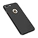 YIHAILU iPhone 7 Plus Case Smoothly Shield Skin Shockproof Ultra Thin Slim Full Body Protective Scratch Resistant iPhone7 Plus Cover (Silky Black)