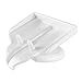 Soap Saver Waterfall Soap Dish Drain, Soap Holder by Everyday Home,White