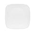 Corelle Square Round 6-1/2-inch Plate, Pure White, Value Pack Of 6