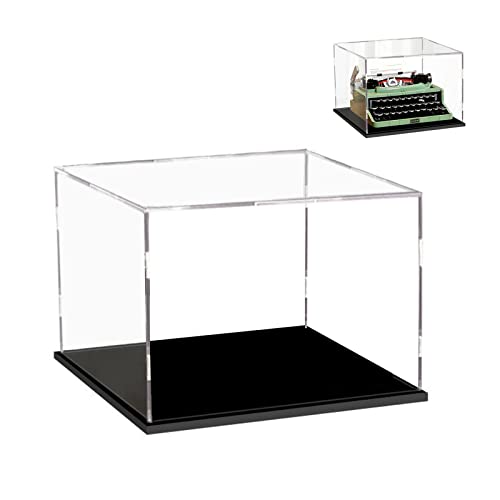 YBLOC Acrylic Display Case for Lego Ideas Typewriter 21327,Dustproof