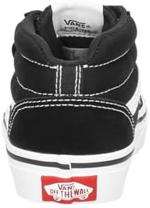 Ward Mid V, Zapatillas para Unisex niños, (Suede/Canvas) black/white, 38 EU