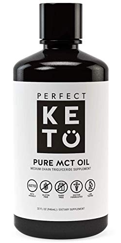 Perfect Keto Rapid Energy Pure MCT Oil: Ketogenic Coconut Oil Supplement. 100% Pure MCT Oil | Ketones Best as Ketogenic Diet Supplement (C8/C10, 32 oz) Perfect Keto Rapid Energy Pure MCT Oil: Ketogenic Coconut Oil Supplement. 100% Pure MCT Oil | Ketones Best as Ketogenic Diet Supplement (C8/C10, 32 oz)