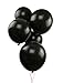 UTOPP 50 pcs Black Balloons 12 Inches Ultra Thickness Latex Balloon Pearlized for Halloween Wedding Birthday Bachelorette Theme Party Decoration
