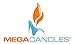 Mega Candles 12 pcs Unscented Gold Taper Candles, Hand Poured Wax Candle 12 Inch x 7/8 Inch, Home Décor, Wedding Receptions, Centerpieces, Birthdays, Celebrations, Romantic Events, Holders