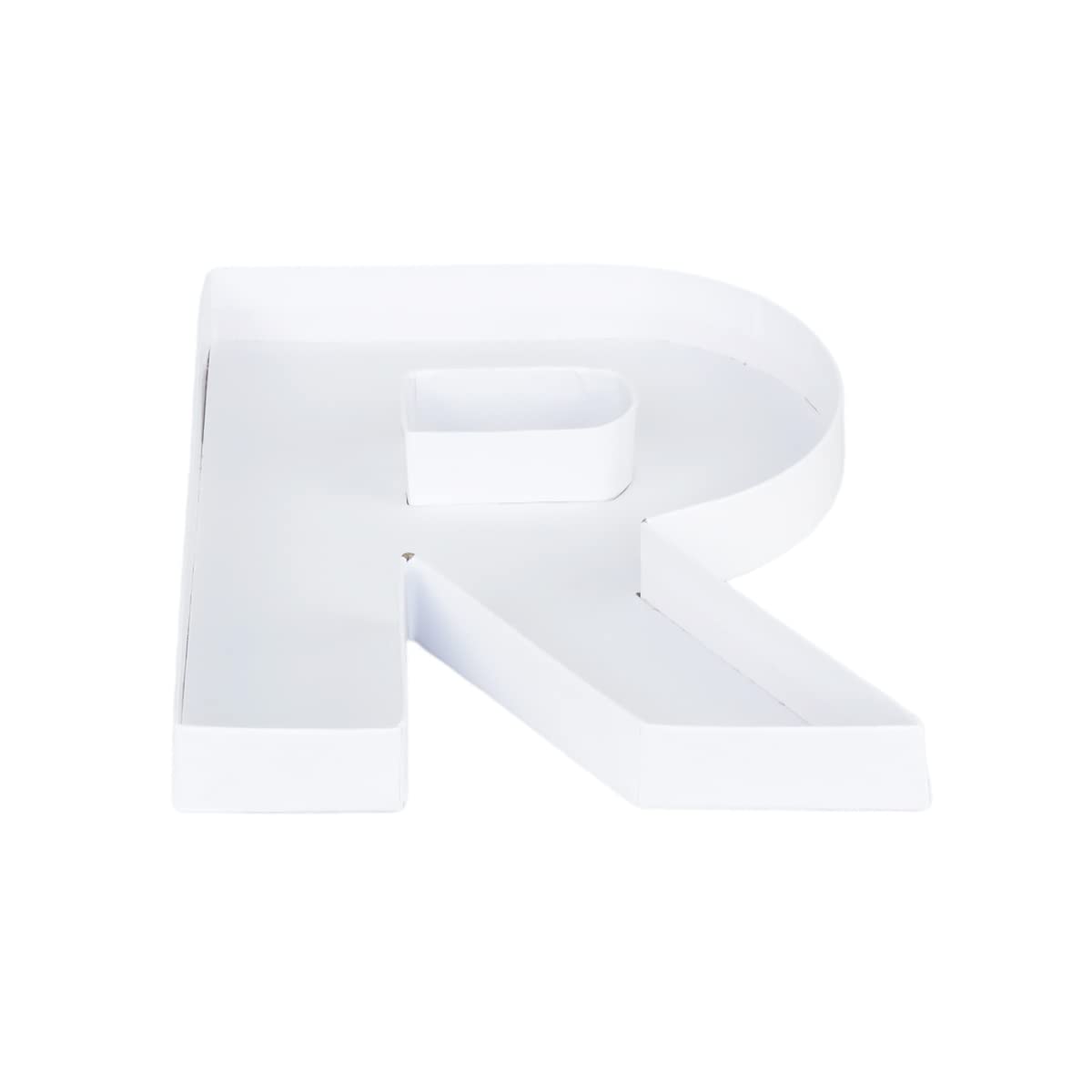 WENPACK 20.8cm Paper Mache Cardboard Letter Shaped Candy Sweet Chocolate Tray Box Container (R)