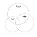 Evans Drum Heads - G1 Clear Fusion Tompack (10 inch ,12 inch, 14 inch)