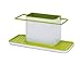 Joseph Joseph 85049 Sink Caddy Kitchen Sink Organizer Sponge Holder Dishwasher-Safe, Large, Green