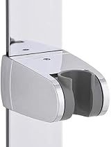 Euroshowers Shower Rail Holder No Drilling 75cm 3M Adhesive Adjustable (No view 3