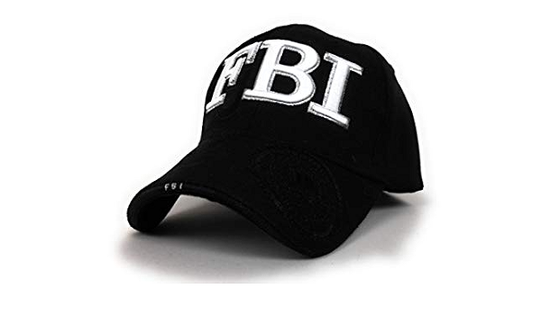 FBI Washington DC Hat Black at Amazon 