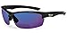 Typhoon Mariner II Reader +1.5 Polarized Meridian Rimless Sunglasses,Black/Aquaview 2 Meridian Blue