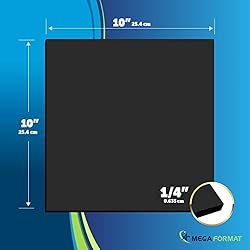 Mega Format Expanded PVC Plastic Sheets - 10" X