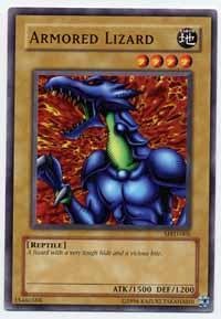 Yu-Gi-Oh! - Armored Lizard (MRD-005) - Metal Raiders - Unlimited Edition - Common