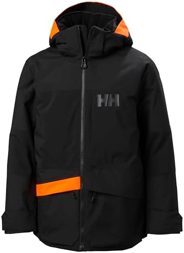 Amazon.com : Helly-Hansen Junior Salt Port 2.0 Jacket, 980 Ebony
