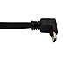CERRXIAN 270 Degree Elbow HDMI Cable 1FT Flat Slim High Speed HDMI Extension Cable A Male to Up Angle A Male Cord
