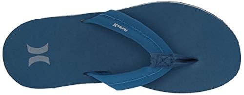 Hurley Men's Nike Lunarlon Lunar Flip Flop Sandal, Industrial Blue