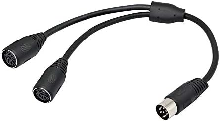 8ピン 家電 カメラ 0 3m 家電 カメラ Cerrxian Din 車 バイク オス