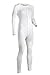 Indera Men's Cotton 1 x 1 Rib Union Suit
