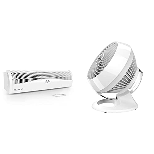 Vornado TRANSOM Window Fan with 4 Speeds, Remote Control, Reversible