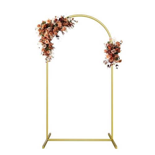 IKULE Arch Backdrop Stand Gold 1.8M