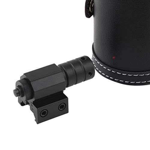 Tactical Red Laser Beam Dot Sight Scope,Tactical Hunting Red Dot Sight Laser Light Beam Scope with Mount for Fast Aiming Shooting at Stationary Moving Objects - Thumbnail 7