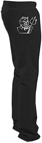 Fredonia State Blue Devils Platinum Logo Men's Fleece Pant Black