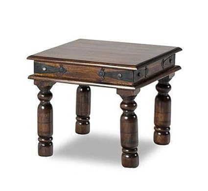 Saraf Furniture Solid Sheesham Wood Jaipur Lamp Table Living Room