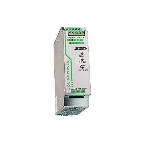 Phoenix Contact | 2866750 | QUINT-PS/1AC/24DC/5 Power Supply Unit (Certified Refurbished)