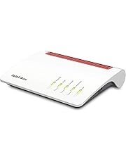 AVM FRITZ! Box 7590 WLAN AC+N Router (DSL/VDSL,1.733 MBit/s (5GHz) & 800 MBit/s (2,4 GHz), bis zu 300 MBit/s mit VDSL-Supervectoring 35b, WLAN Mesh,
DECT-Basis, Media Server, geeignet für Deutschland)