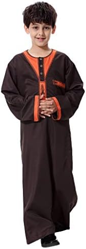 Kiminana Boy's Muslim Thobe Long Sleeves