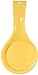 Reston Lloyd Kitchen Counter Utensil Spoon Rest, Ladles, Spaghetti Forks, & Spatulas, Durable BPA-Free Plastic – Dishwasher Safe, Décor, Space Saving Hanging Hole on Handle, Lemon