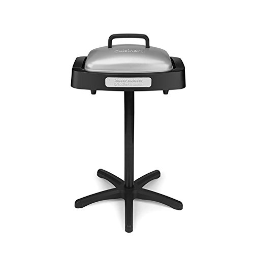 Cuisinart Grid-180SAL Indoor/Outdoor Grill, Black (Best Outdoor Electric Grill)