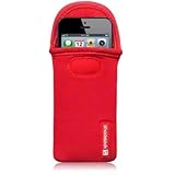 iPhone 5 Shocksock Branded Neoprene Pouch Case (Red)