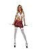 Starline Costumes Plaid Sexy Schoolgirl Skirt, Red, Small/Medium