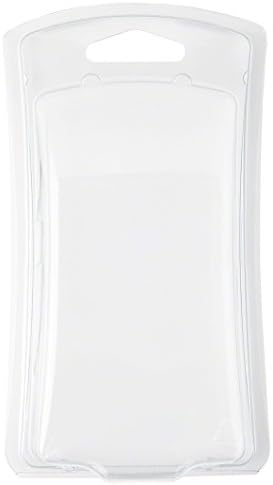 Clear Plastic Clamshell Package, Curved Front, 5.06" H x 2.56" - 2.81" W x 1.18" D, Pack of 100