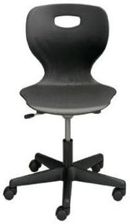 Paragon Furniture Euroflex Adjustable Height Laboratory Chair 3190 Color: Cardinal