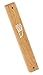 Peer Hastam Classic Wood Mezuzah Case Natural Light Wood - 5.7 Inches (for 4.7 Inches Scroll)