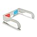60 Pairs - Flat- 3D Glasses Red and Cyan White Frame Anaglyph Cardboard - White Frame by Ten Tree