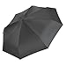 Prodigen Travel Mini Umbrella Windproof UV Folding Compact Umbrella Portable Lightweight Sun & Rain Umbrellas for Women and Men (Black)