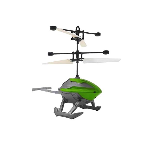 RC Hubschrauber mit Sensorsteuerung (Grün) UFO Drohne für Kinder Einfach zu Steuern per Bewegungssensor Handsteuerung… – Bild 7