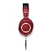 Audio-Technica ATH-M50xRD Professional Monitor Headphones, Red