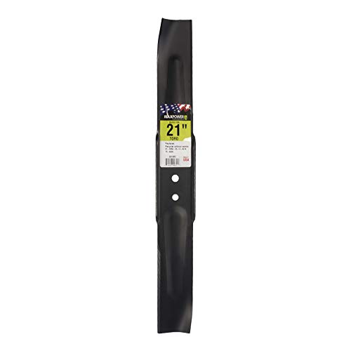 Maxpower 331385S Mower Blade for 21" Cut Toro Recycler Replaces Exmark 107-4276-03, 42-1000-03, and Toro 14-1659, 14-9419, 75-9420