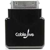 CableJive dockStubz+ 30-pin Charge Converter and Pass Through Case Adapter for iPhone, iPod, and iPad, Passes Full Function from a Charge or Audio Dock to Your Phone; Small Enough to Fit with the Case On. Use dockStubz to Connect your iPhone 4/4S to a 30-Pin Power Source and Leave your Case On