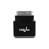 CableJive dockStubz+ Charge Converter and 30-pin Pass Through Adapter and Power Injector for Legacy iPhone, iPod, and iPad