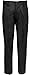 Premium Wear Flat Front Pants for Boys with Adjustable Waist - Black 7