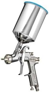 Aset Iwata 5673 LPH400LVX Basecoat Gravity Feed 1.4 Spray Gun Orange Cap