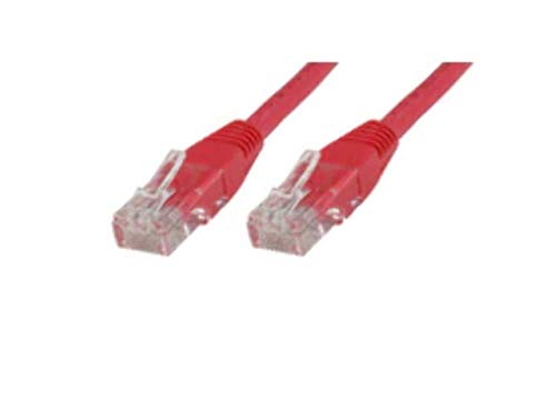 Microconnect CAT5e UTP 5m câble de réseau U/UTP (UTP) Rouge - Câbles de réseau (5 m, Cat5e, U/UTP (UTP), RJ-45, RJ-45, Rouge)