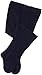 Jefferies Socks Girls 2-6x School Uniform Heavyweight Tights 2 Pack, Navy, 4-6