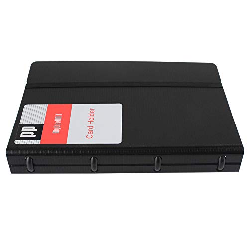 image for MyLifeUNIT Business Card Holder Book, Name Card Organizer Book with Fi