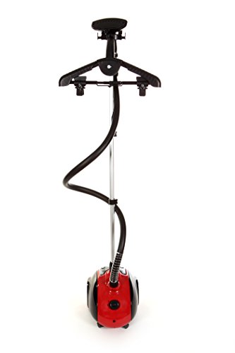 Steam and Go - SAG-38 - 1500W Classic Home Clothing Steamer - 1.2L Water Tank - Including Accessories (Red)